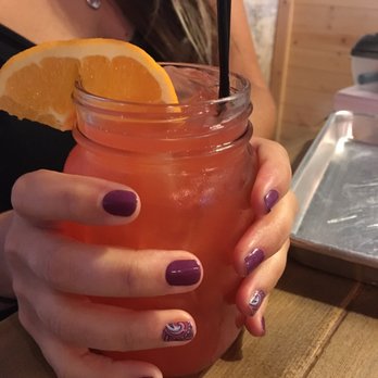 Bee's Knees Brewing - Tequila sunrise and pretzel app. Awesome! - Pizza Near Me - Versailles, Missouri Bee's Knees Brewing - Tequila sunrise and pretzel app. Awesome! - Pizza Near Me - Versailles, Missouri