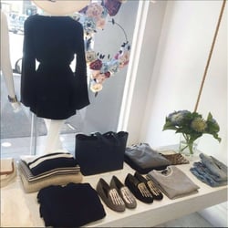 Paloma Bleu - Display inside the front window. 'Image added from Paloma Bleu website.'