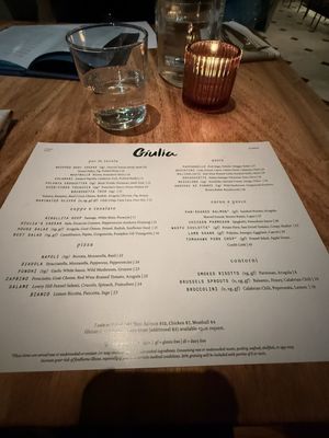 Menu photo 1 Giulia Minneapolis, MN Menu photo 1 Giulia Minneapolis, MN