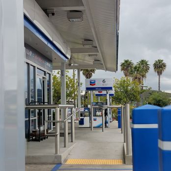 Chevron - Ramp to enter the store - Gas Stations Near Me - San Marcos, California