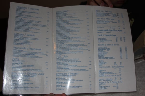 Menu photo 1 Restaurang London Stockholm, AB Menu photo 1 Restaurang London Stockholm, AB