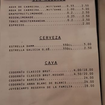 BCN - Karte 1 - Tapas Bars Near Me - Dusseldorf, NW
