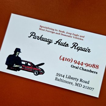 Parkway Auto Repair - 3'14'2023 Very great service !! - Auto Repair Near Me - Gwynn Oak, Maryland Parkway Auto Repair - 3'14'2023 Very great service !! - Auto Repair Near Me - Gwynn Oak, Maryland