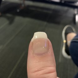 Merrillville Nail Luv - Nail broke the next day!