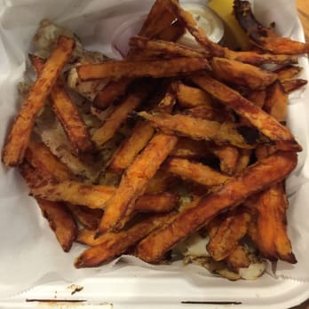 Fish Grill - Red Snapper with Sweet Potato Fries!!! (+$3, totally worth it!) - Kosher Near Me - Los Angeles, California Fish Grill - Red Snapper with Sweet Potato Fries!!! (+$3, totally worth it!) - Kosher Near Me - Los Angeles, California