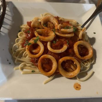 La Bella Napoli - Calamari Fra Diavolo. Tasty. - Italian Near Me - St. Cloud, Florida