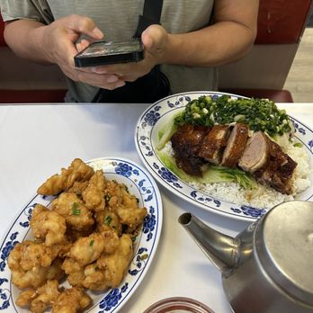 Golden Duck - Roast Duck and Ginger Chicken on Rice - Seafood Near Me - Honolulu, Hawaii