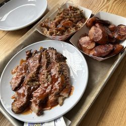 Batesy's BBQ - Brisket, pulled pork, sausage