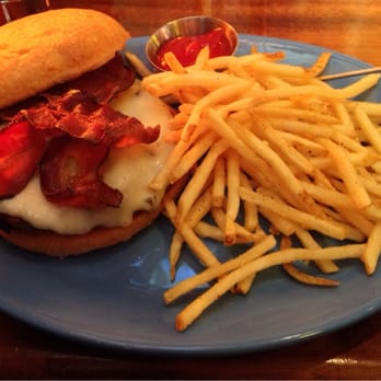 Coastal Flats - Smoked bacon cheeseburger with havarti cheese. - Seafood Near Me - Fairfax, Virginia