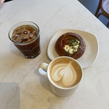 The Baker Next Door - Vanilla latte, Shakshuka pastry, & iced Americano - Coffee & Tea Near Me - Redwood City, California The Baker Next Door - Vanilla latte, Shakshuka pastry, & iced Americano - Coffee & Tea Near Me - Redwood City, California