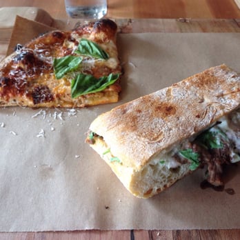 Colletta - The Pick 2 Special: arugula rib panini and margarita pizza - Italian Near Me - Alpharetta, Georgia