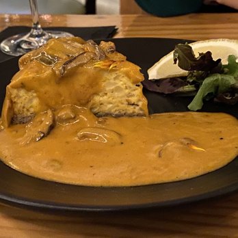 Bridgewater Bistro - Dungeness Crab Cheesecake ($15.50) - New American Near Me - Astoria, Oregon