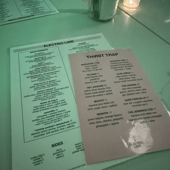 Electric Lime Taqueria - Menu - Mexican Near Me - Milwaukee, Wisconsin