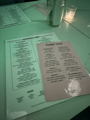 Menu photo 1 Electric Lime Taqueria Milwaukee, WI