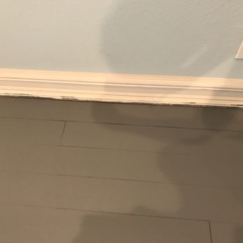 Grey Paint Over Red Wood Floor Not White Washed Yelp