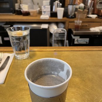 Davelle - Black sesame kinako latte - Japanese Near Me - New York, New York Davelle - Black sesame kinako latte - Japanese Near Me - New York, New York