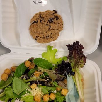 Edible Events - Vegan lunch with cheese all over the salad - Caterers Near Me Edible Events - Vegan lunch with cheese all over the salad - Caterers Near Me