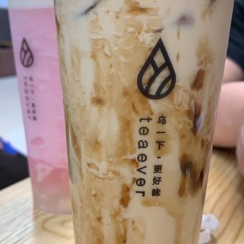HA Tea Handmade - Okinawa Milk Tea w/ boba Lychee Dragonfruit w/ creama creme - Juice Bars & Smoothies Near Me - Millbrae, California