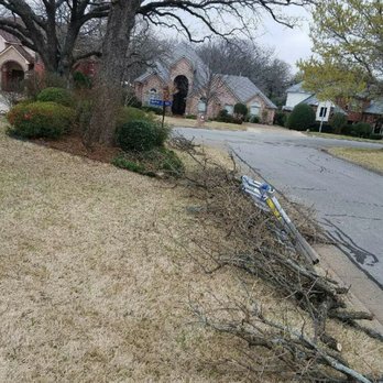 Hallmark Tree Solutions - After a trim it's our job to clean up the mess and haul it off - Tree Services Near Me - Kennedale, Texas