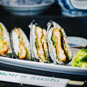 Simon's Sushi - a plate of sushi rolls - Japanese Near Me - Plano, Texas