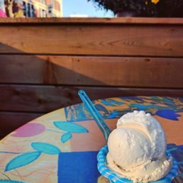 a scoop of ice cream a scoop of ice cream