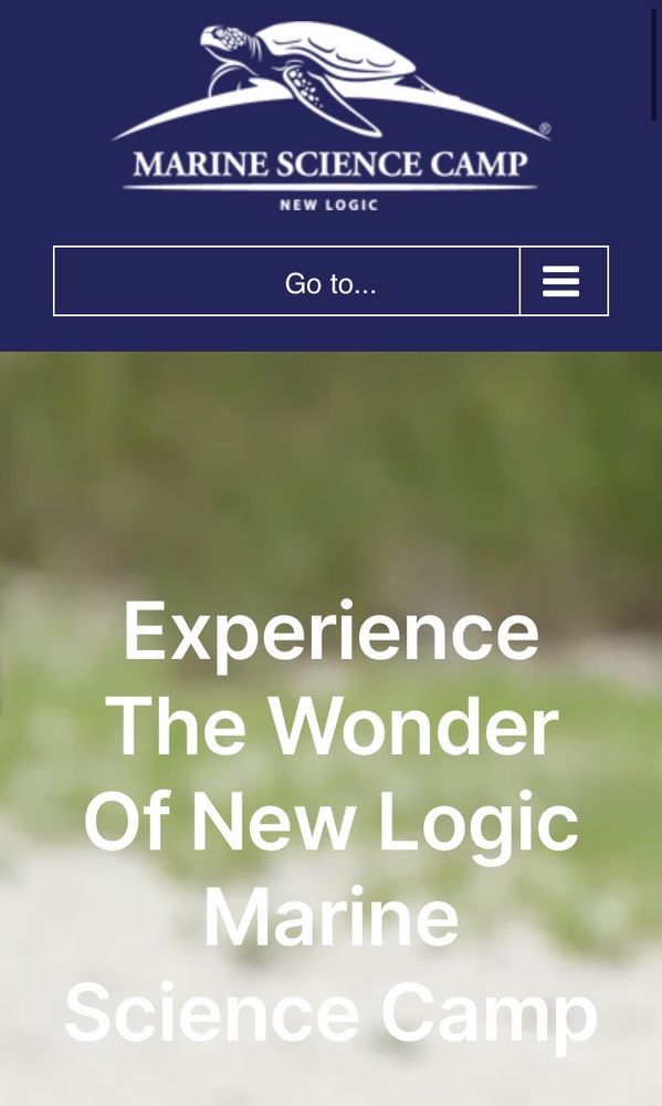 New Logic Marine Science Camp Logo