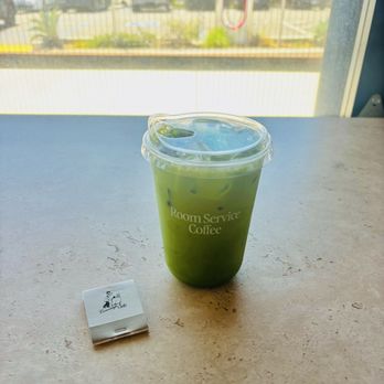 Room Service Coffee - Iced Matcha - Coffee & Tea Near Me - Ventura, California