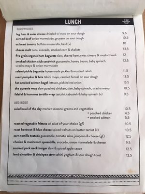 Menu photo 7 The Fine Food Store The Rocks, NSW