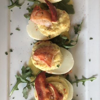 Topsail Restaurant - Lobster deviled eggs - Seafood Near Me - Mount Pleasant, South Carolina Topsail Restaurant - Lobster deviled eggs - Seafood Near Me - Mount Pleasant, South Carolina