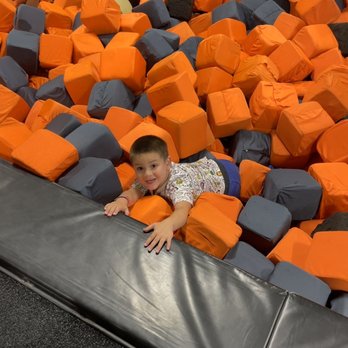 Sky Zone Trampoline Park - Having fun in the blocks! - Trampoline Parks Near Me - Cerritos, California Sky Zone Trampoline Park - Having fun in the blocks! - Trampoline Parks Near Me - Cerritos, California