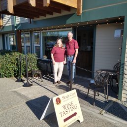 Exterior outside entrance of Skagit Crest Vineyard & Winery - La Conner, Washington Exterior outside entrance of Skagit Crest Vineyard & Winery - La Conner, Washington
