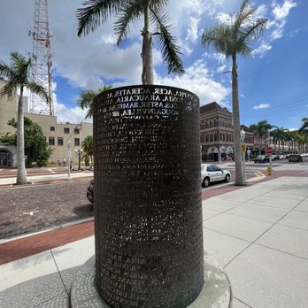 Caloosahatchee Manuscripts - Public Art Near Me - Fort Myers, Florida Caloosahatchee Manuscripts - Public Art Near Me - Fort Myers, Florida