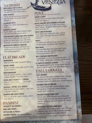 Menu photo 2 Il Porto Di Venezia - Senoia Senoia, GA Menu photo 2 Il Porto Di Venezia - Senoia Senoia, GA