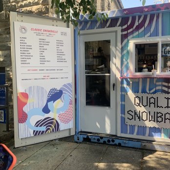 Quality Snowballs - Front of stand - Shaved Ice Near Me - Baltimore, Maryland