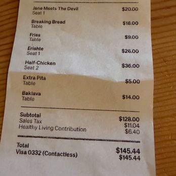 Dalida - Menu. Charged for all the pita bread except one because we said we thought it was on the house because they implied that it was. - Mediterranean Near Me - San Francisco, California Dalida - Menu. Charged for all the pita bread except one because we said we thought it was on the house because they implied that it was. - Mediterranean Near Me - San Francisco, California