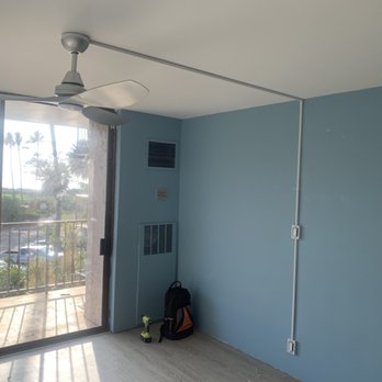 Delta Diversified Hawaii - Condo / block wall, surface mounted fans (upgrade) - Electricians Near Me - Lahaina, Hawaii Delta Diversified Hawaii - Condo / block wall, surface mounted fans (upgrade) - Electricians Near Me - Lahaina, Hawaii