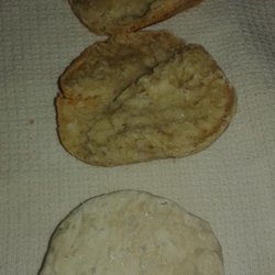 Food City - Top is baked biscuit. Bottom is raw dough