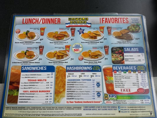 Menu photo 2 Waffle House Burleson, TX Menu photo 2 Waffle House Burleson, TX