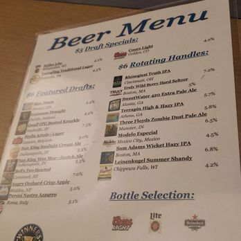 Winners Circle - Beer menu - American Near Me - Indianapolis, Indiana