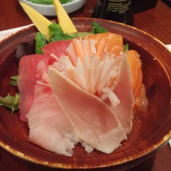 Ninja Sushi - Chirashi, very disappointing if youre expecting a  chirashi with good rice. - Japanese Near Me - Apple Valley, California