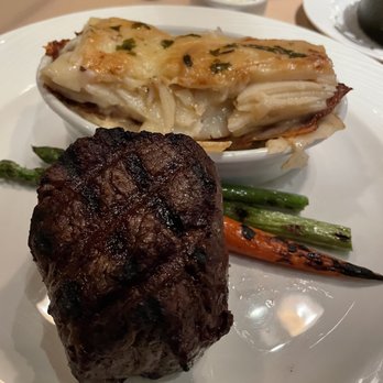 The Brickyard - Filet and Au Gratin Potatoes - Steakhouses Near Me - Boise, Idaho The Brickyard - Filet and Au Gratin Potatoes - Steakhouses Near Me - Boise, Idaho