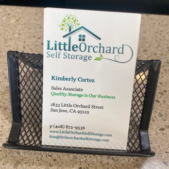 Little Orchard Self Storage - Business card - Self Storage Near Me - San Jose, California Little Orchard Self Storage - Business card - Self Storage Near Me - San Jose, California