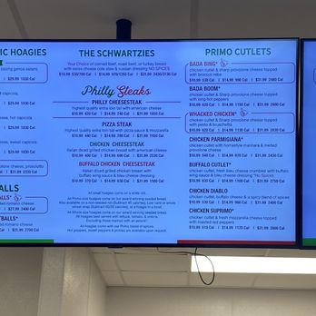PrimoHoagies - Menu - Sandwiches Near Me - Fort Lauderdale, Florida PrimoHoagies - Menu - Sandwiches Near Me - Fort Lauderdale, Florida
