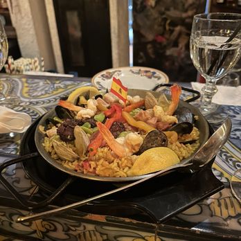 Dali Restaurant & Tapas Bar - Paella Valenciana ( Small or Large) - Spanish Near Me - Somerville, Massachusetts