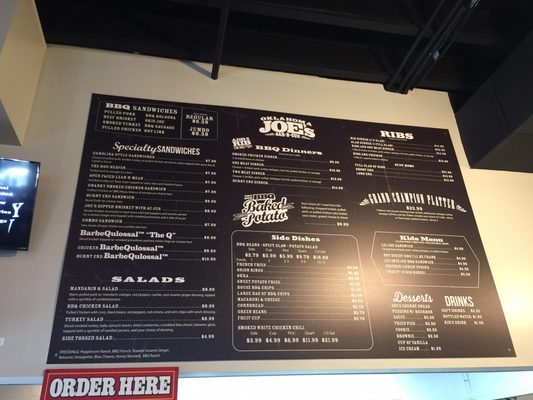 Menu photo 4 Oklahoma Joe's BBQ and Catering Broken Arrow, OK