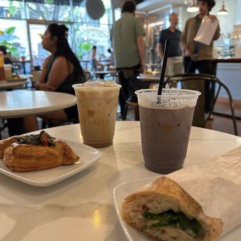 Republik Coffee - Spinach Ricotta Danish, Sandwich - Prosciutto, Purple Caramel Latte, Lavender & Oat Latte - Coffee & Tea Near Me - Pasadena, California Republik Coffee - Spinach Ricotta Danish, Sandwich - Prosciutto, Purple Caramel Latte, Lavender & Oat Latte - Coffee & Tea Near Me - Pasadena, California