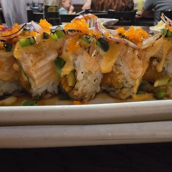 Ari Sushi - Salmon Belly Osaka Roll. Wow - Sushi Bars Near Me - Cave Creek, Arizona