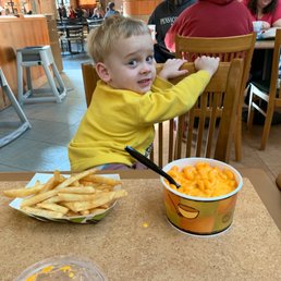 Giant kid meal sizes