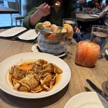 Salt on Mass - Shrimp cocktail and potstickers - Seafood Near Me - Indianapolis, Indiana Salt on Mass - Shrimp cocktail and potstickers - Seafood Near Me - Indianapolis, Indiana
