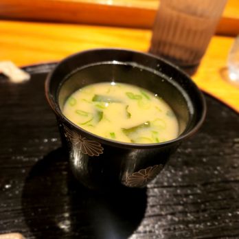 Taki Omakase - Miso soup with clam - Sushi Bars Near Me - Boca Raton, Florida Taki Omakase - Miso soup with clam - Sushi Bars Near Me - Boca Raton, Florida